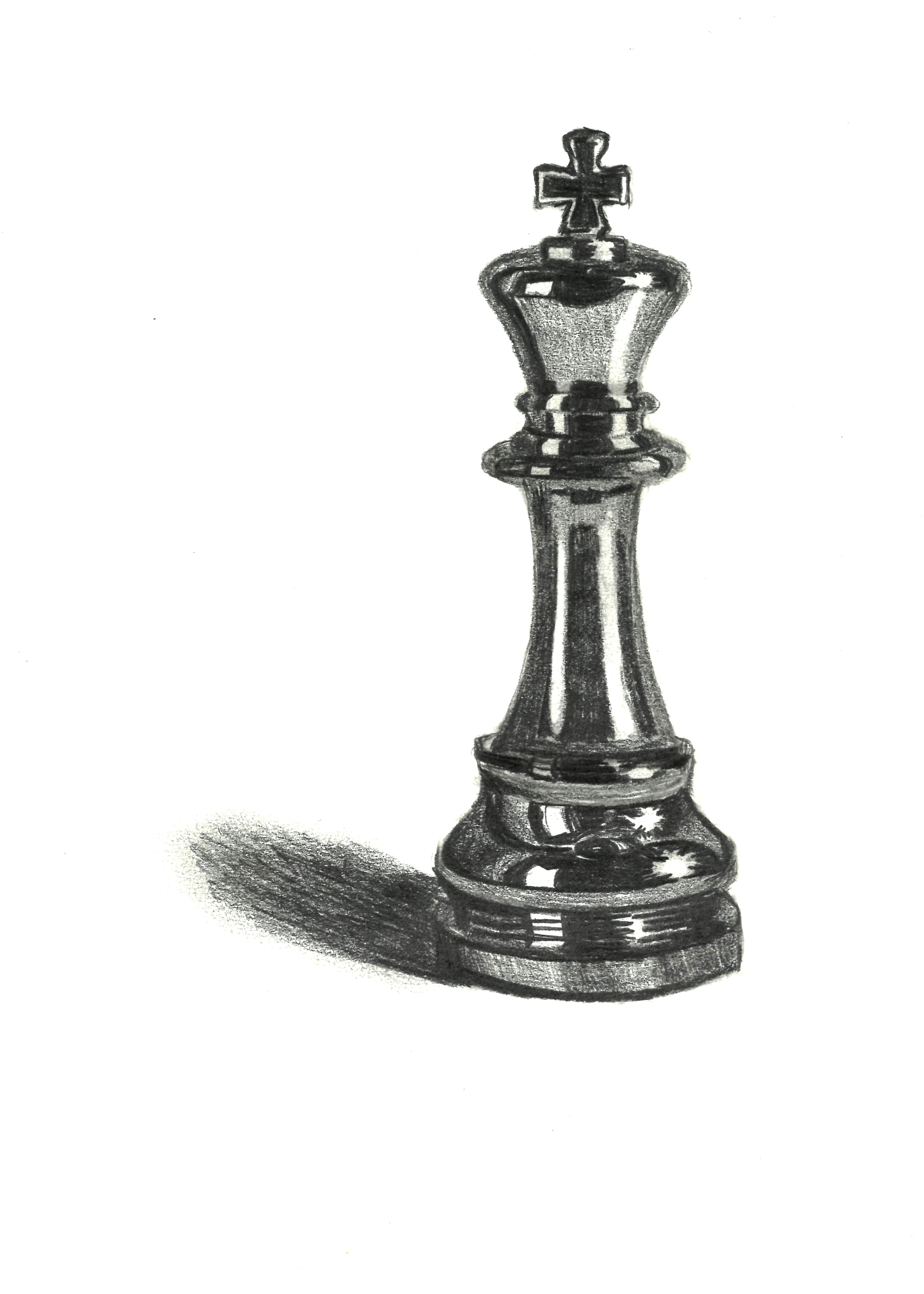 King of Chess art print