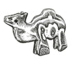 Stone Camel art print