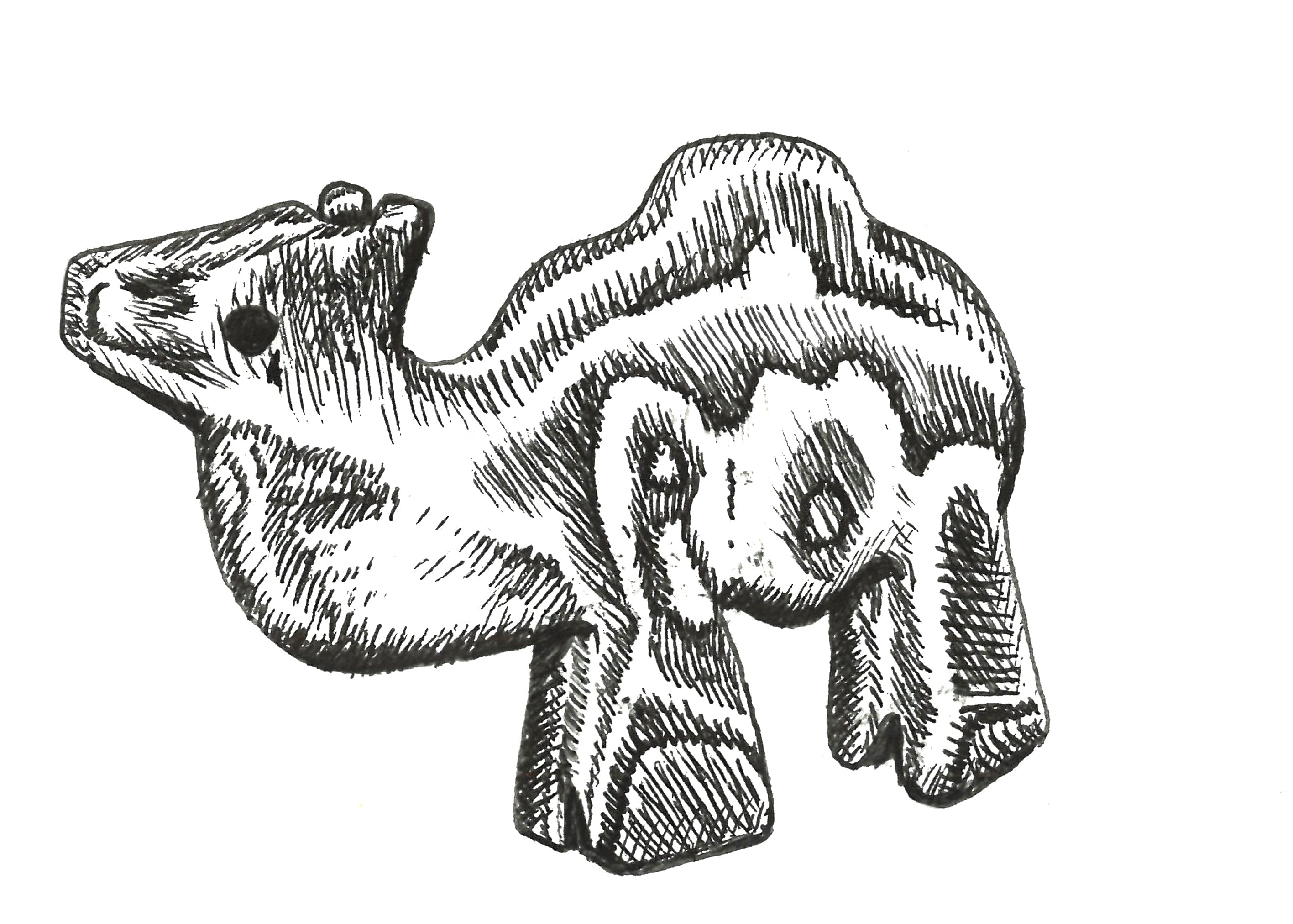 Stone Camel art print